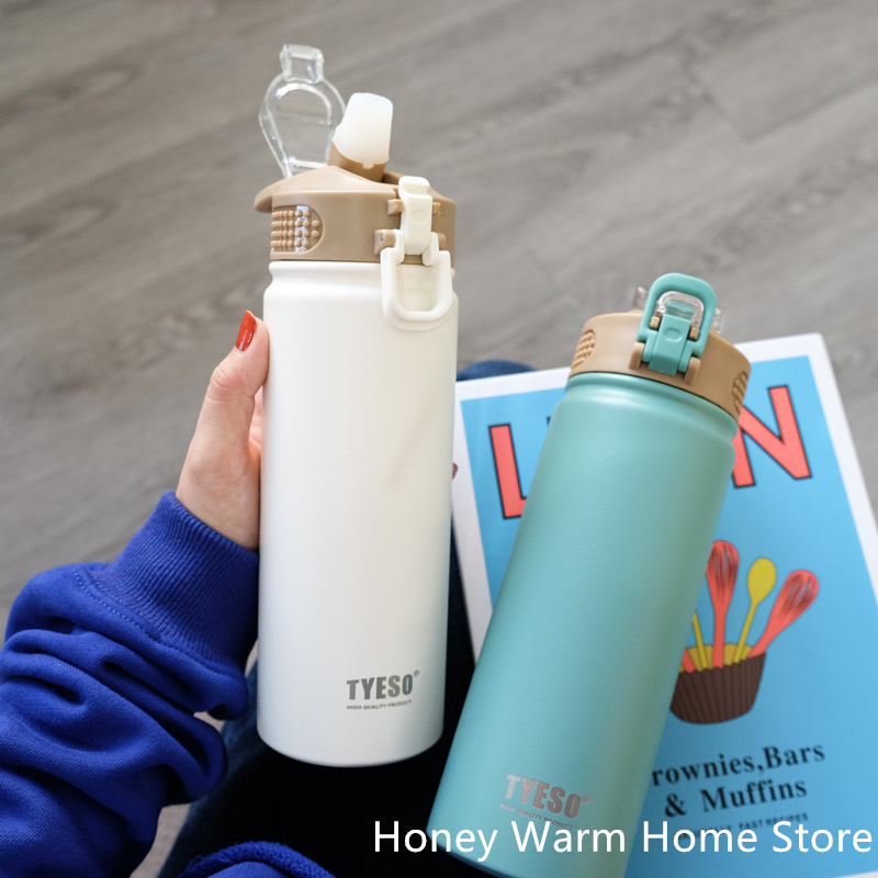 Cold Brew Bottle - Thermal Water Bottle With Straw 750/600ML