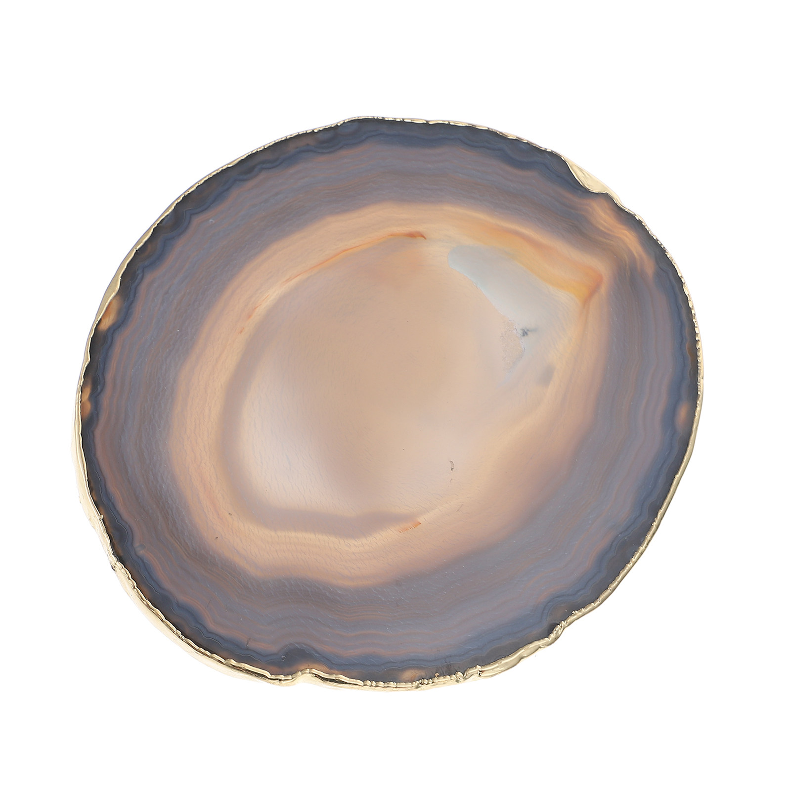 Coffee And Tea Bar - Agate Coaster Natural Stone Heat Insulated