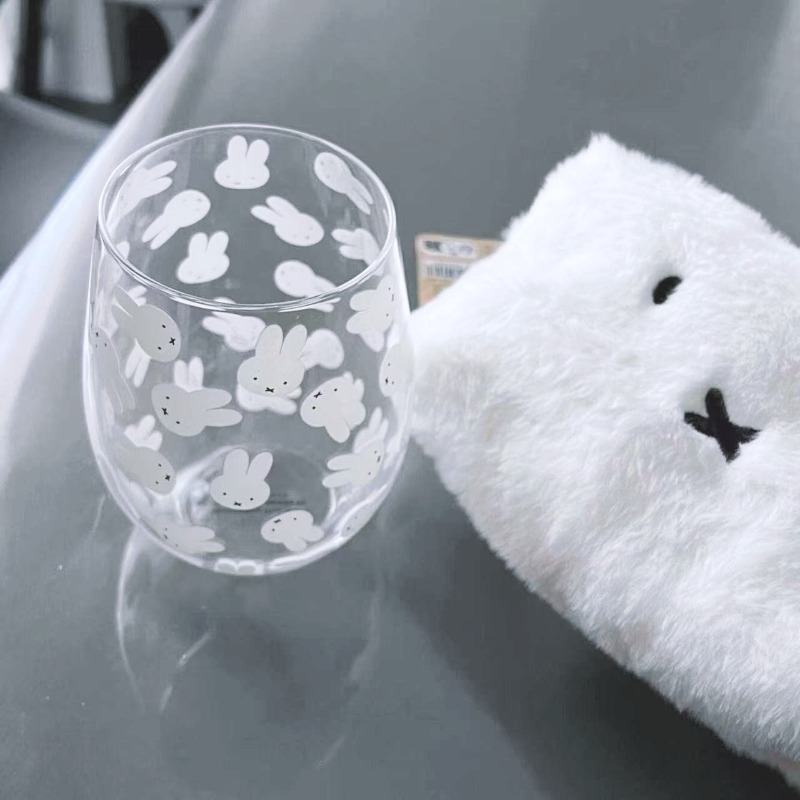 Good Coffee Tea - Cute Cartoon Miffy Milk Glass Coffee