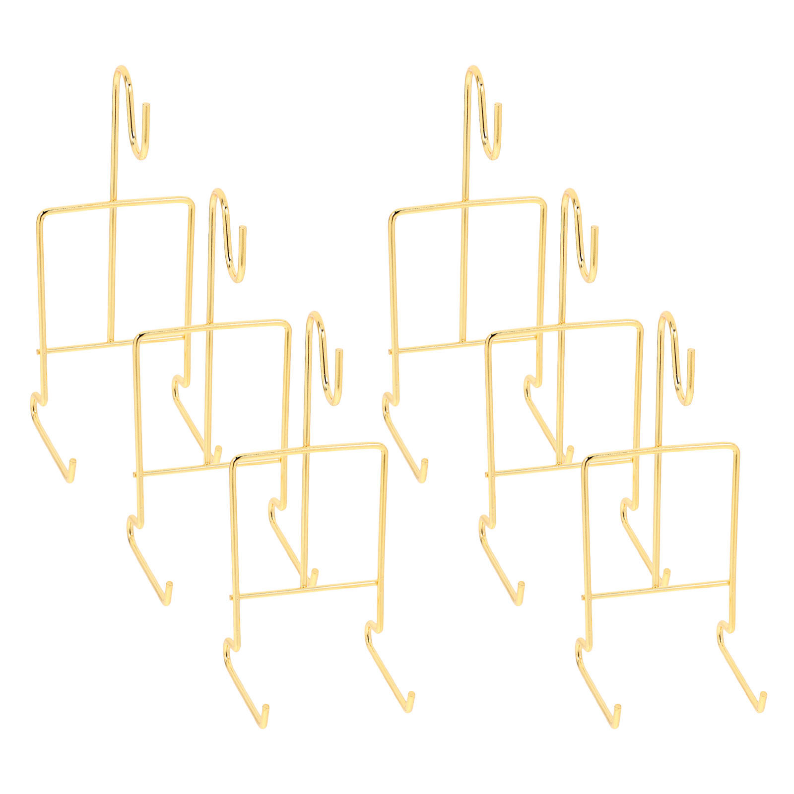 Mug Tea Coffee - 6Pcs Golden Metal Tea Cup Display