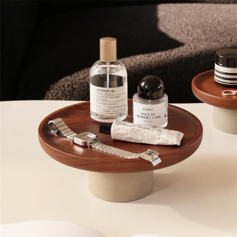 Coffee Tea Japan - Nordic Wood Storage Tray Coffee Dessert