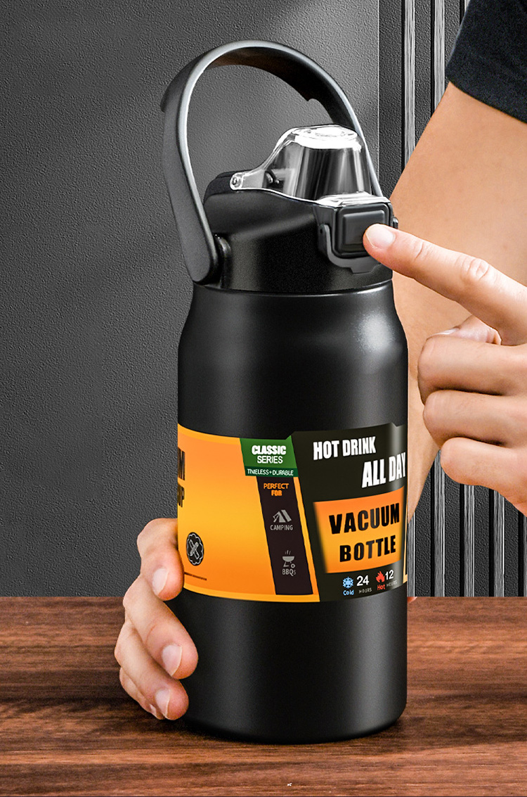 Cold Brew Jar - Portable Thermos with Straw 304 Stainless
