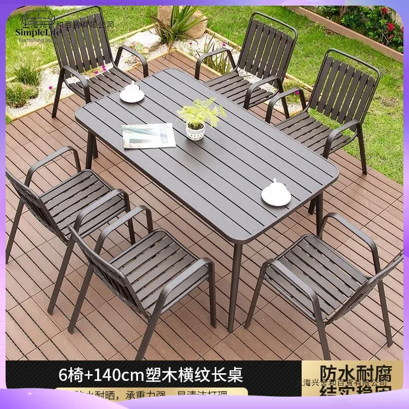Outdoor Wooden Coffee Table fo - Coffee Tea Gardens ulasan dan harga