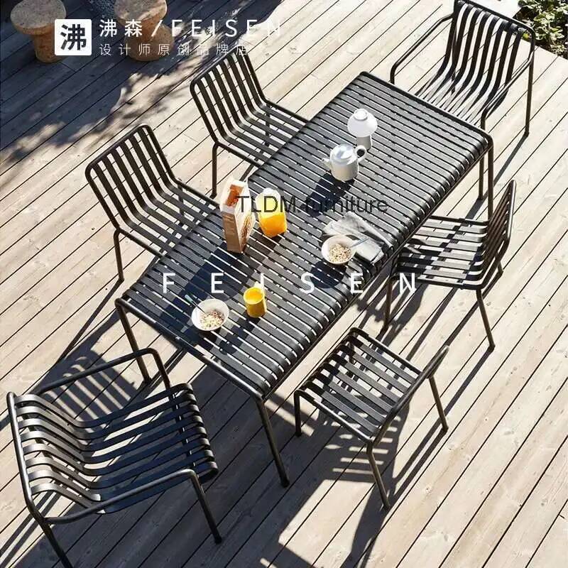 iron Chairs shop Modern Tables - Coffee Tea Gardens ulasan dan harga