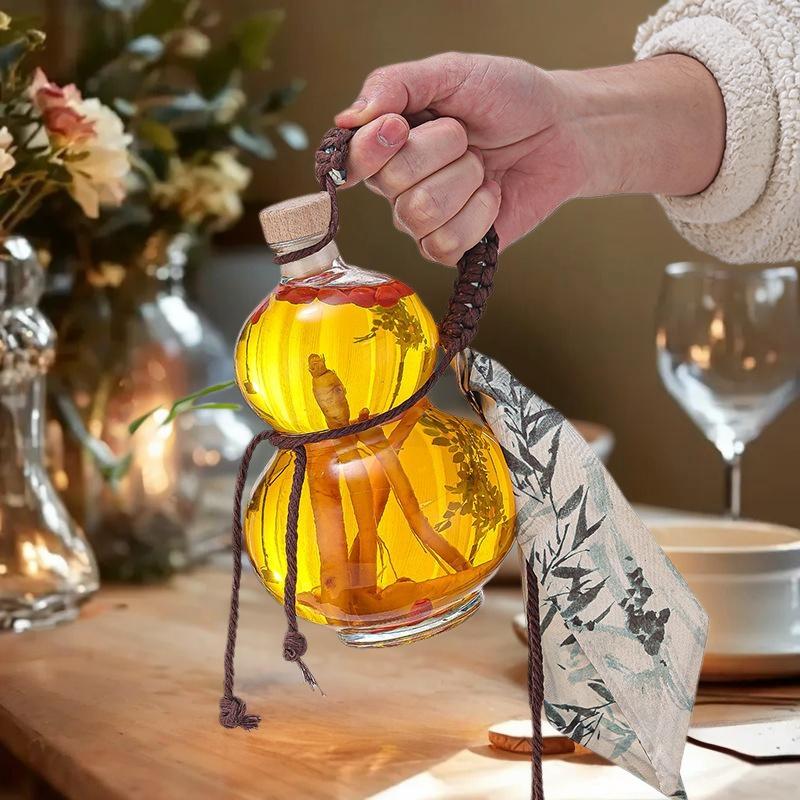 Transparent Gourd Shape High B - Cold Brew Jar ulasan dan harga
