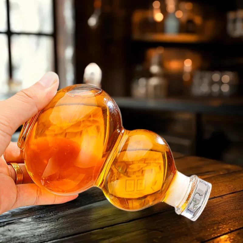 Transparent Gourd Shape High B - Cold Brew Jar ulasan dan harga