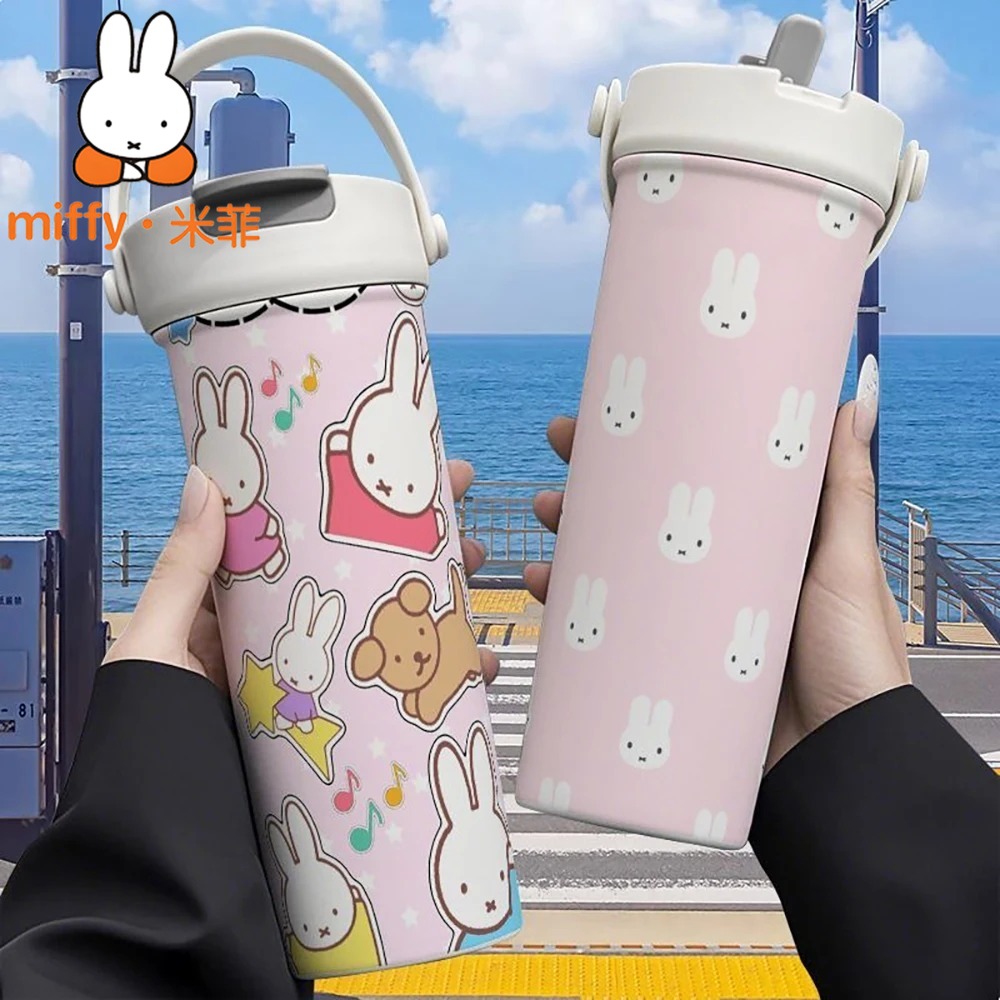 Miffy Rabbit Handheld Thermos  - Coffee Tea Japan ulasan dan harga