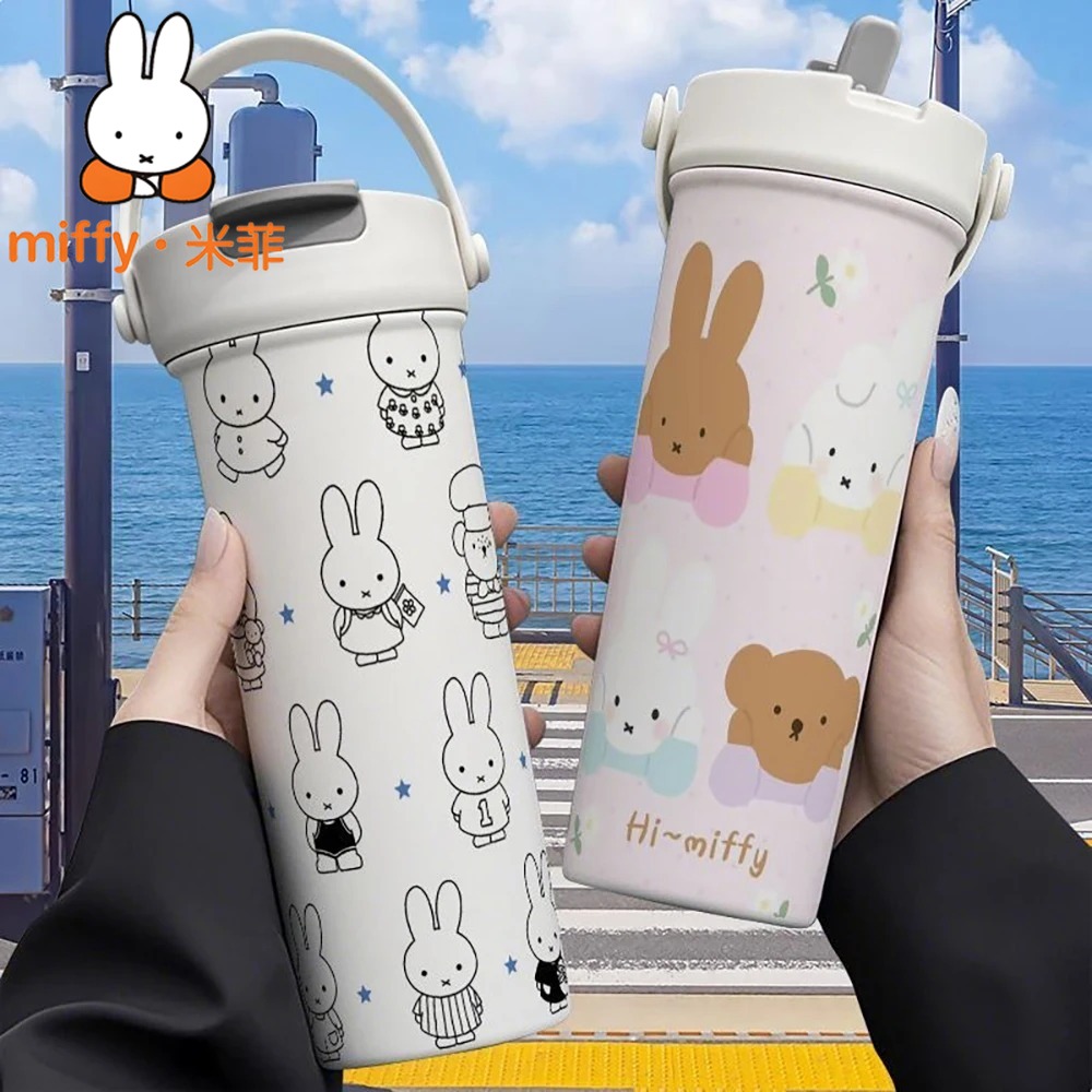 Miffy Rabbit Handheld Thermos  - Coffee Tea Japan ulasan dan harga