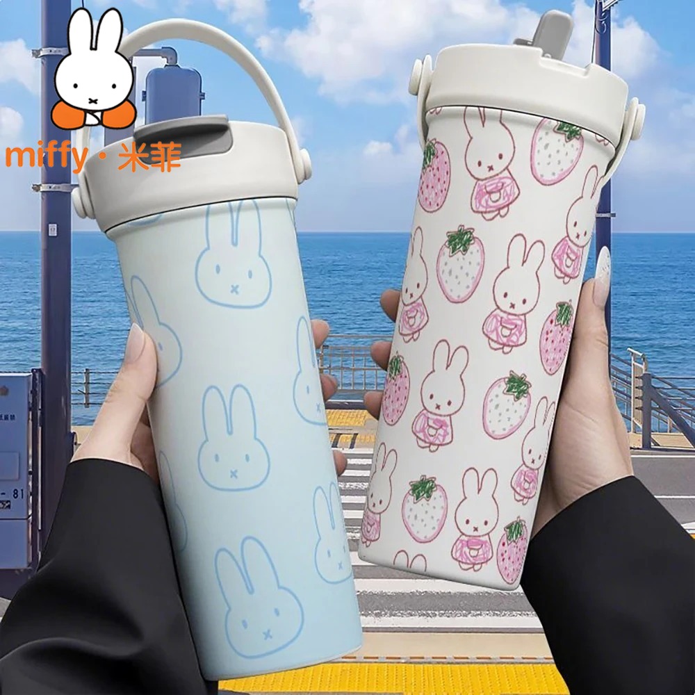 Miffy Rabbit Handheld Thermos  - Coffee Tea Japan ulasan dan harga
