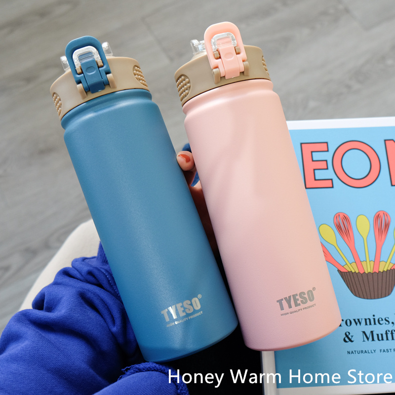 Thermal Water Bottle With Stra - Cold Brew Bottle ulasan dan harga