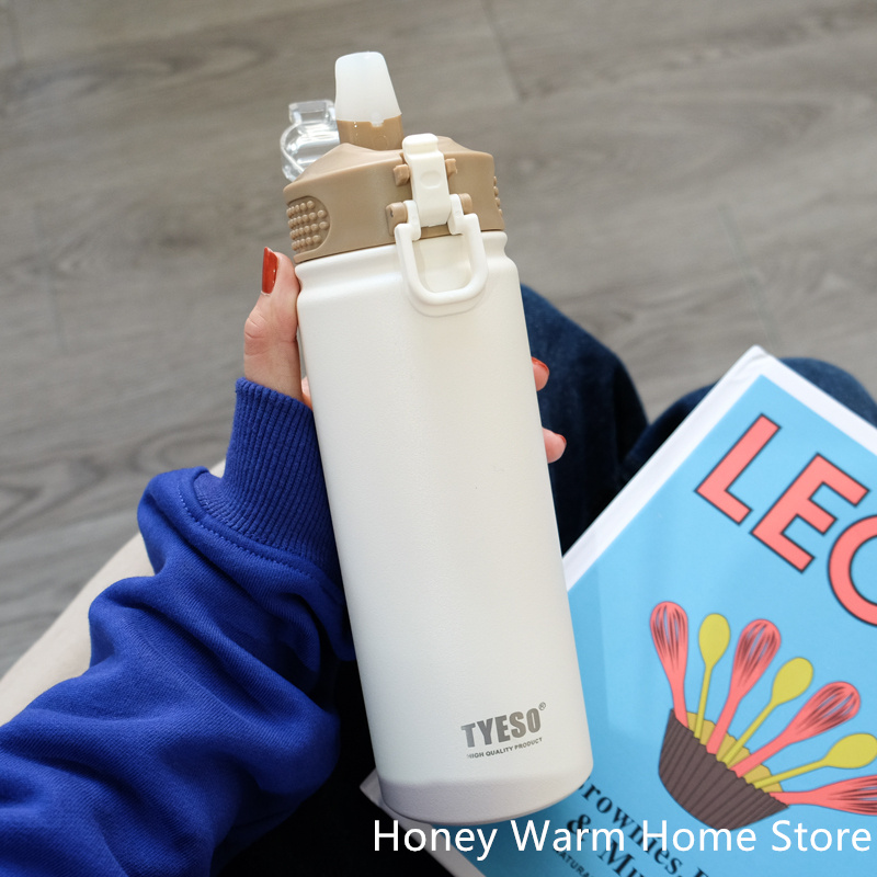 Thermal Water Bottle With Stra - Cold Brew Bottle ulasan dan harga