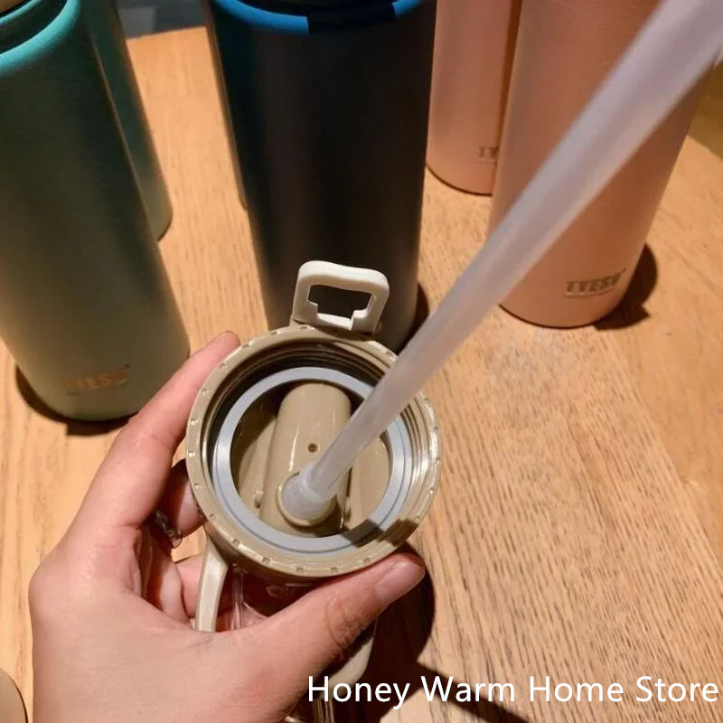 Thermal Water Bottle With Stra - Cold Brew Bottle ulasan dan harga