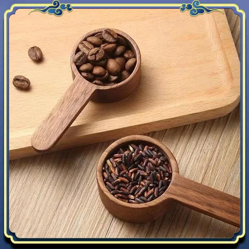Latest 2PCS Home Wooden Measur - Coffee Tea And Sugar Set ulasan dan harga