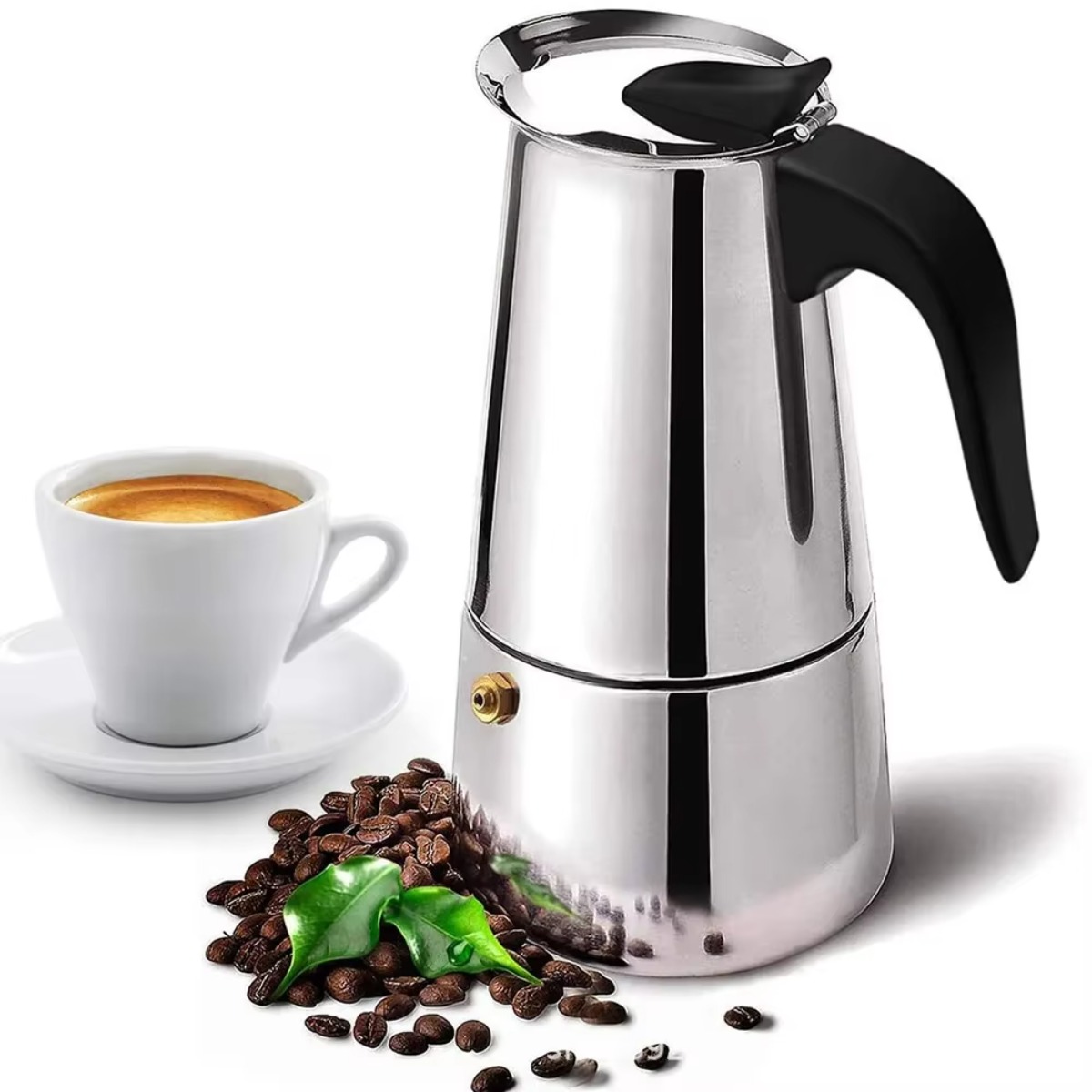 Portable Mocha Coffee Pot Stai - Coffee Tea Pots ulasan dan harga