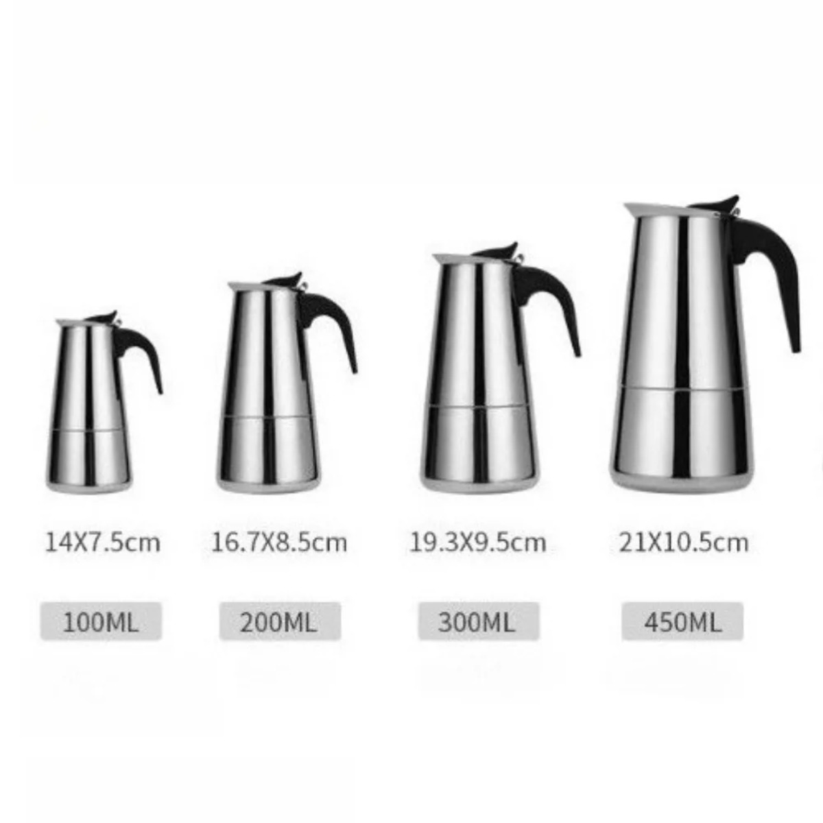 Portable Mocha Coffee Pot Stai - Coffee Tea Pots ulasan dan harga
