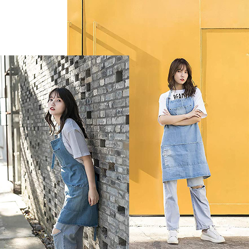 Japanese Washed Cotton Denim A - Coffee Tea Gardens ulasan dan harga