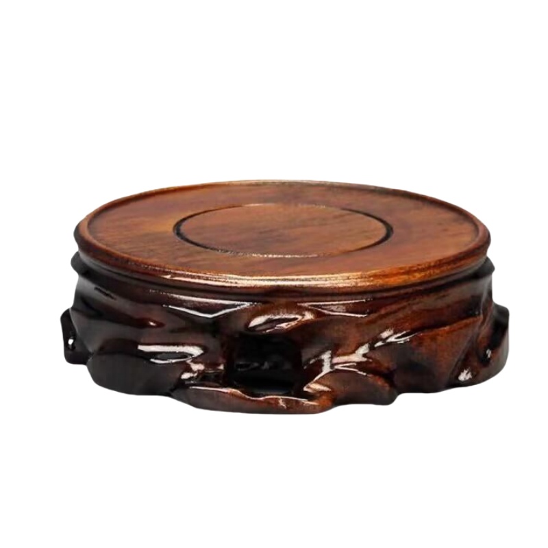 Wooden Plant Saucer & Flower P - Coffee Tea Gardens ulasan dan harga
