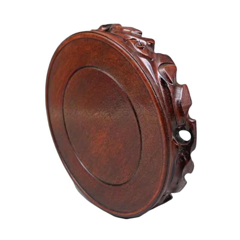Wooden Plant Saucer & Flower P - Coffee Tea Gardens ulasan dan harga