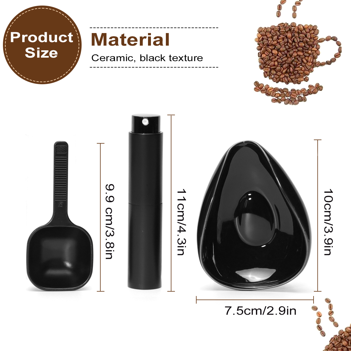 Leeseph Coffee Bean Dosing Cup - Mug Tea Coffee ulasan dan harga