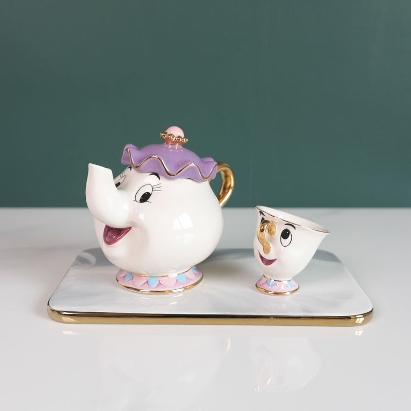 Hot Teapot Cartoon Beauty And  - Coffee And Tea Bar ulasan dan harga