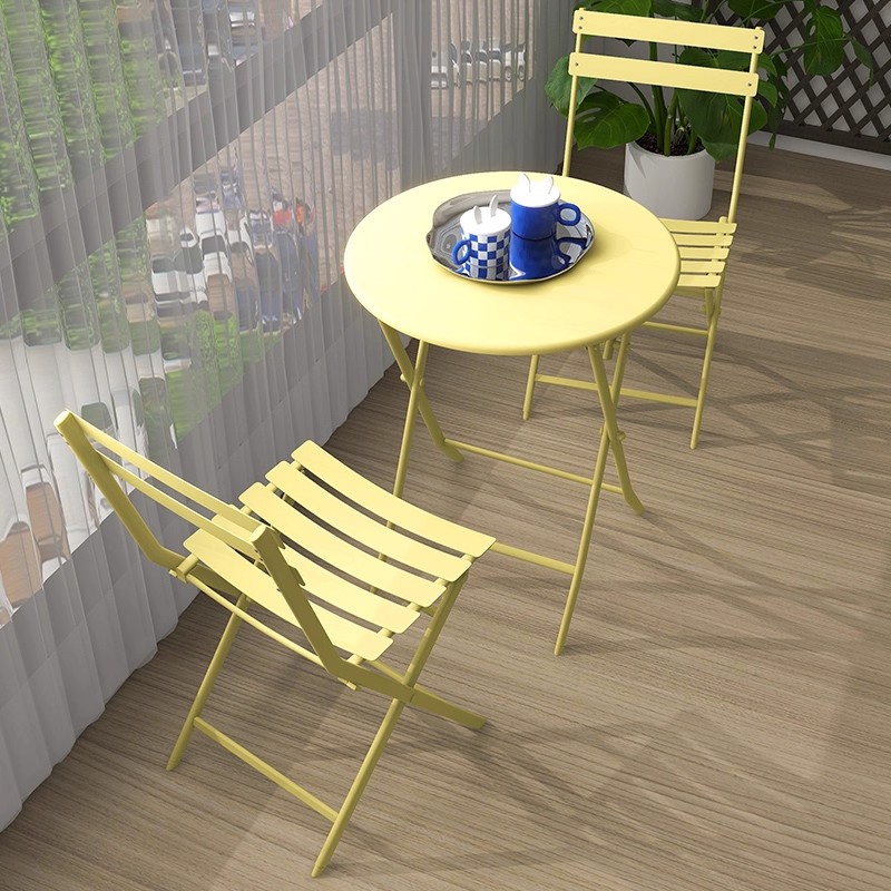Small Folding Tea Table with C - Coffee Tea Gardens ulasan dan harga