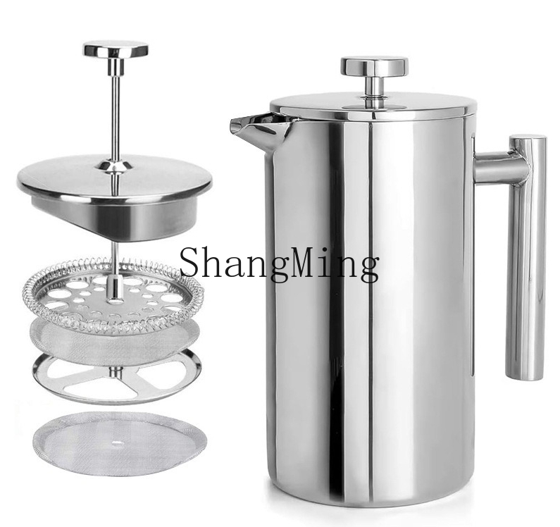 DSA stainless steel French pre - Coffee Tea Pots ulasan dan harga