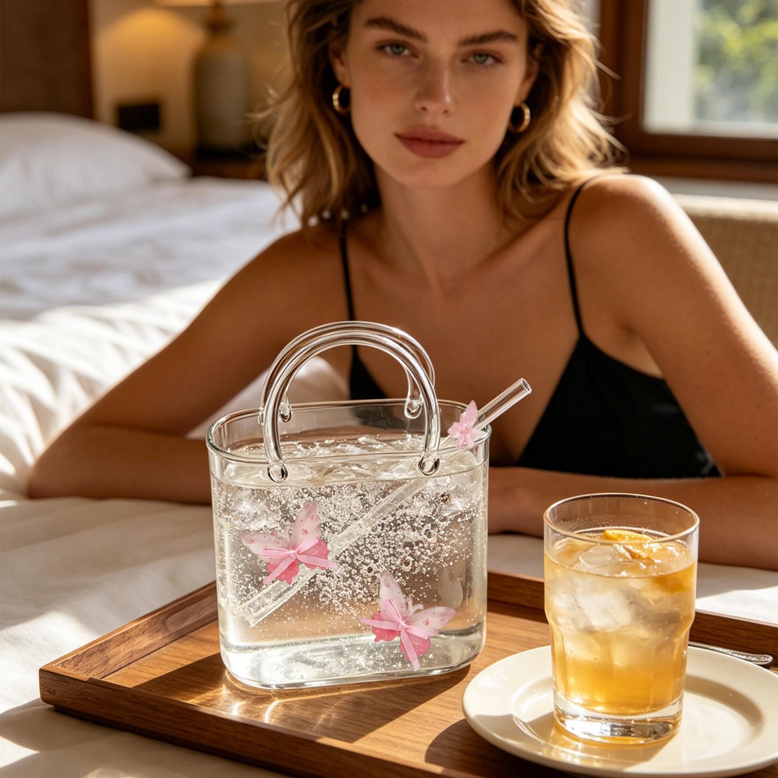 Glass Purse For Drinks Funky C - Coffee And Tea Bar ulasan dan harga