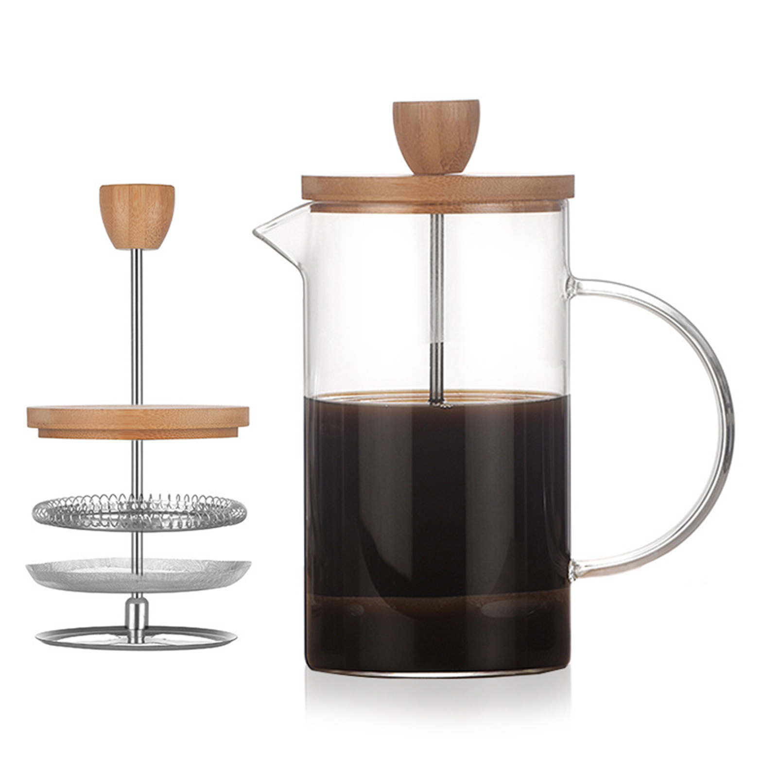 Versatile Home French Filter P - Coffee Tea Pots ulasan dan harga