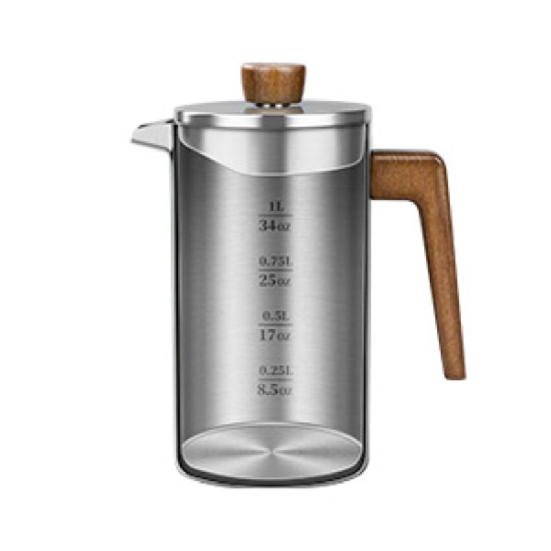 JUSTINLAU 1000ml Stainless Ste - Coffee Tea Pots ulasan dan harga