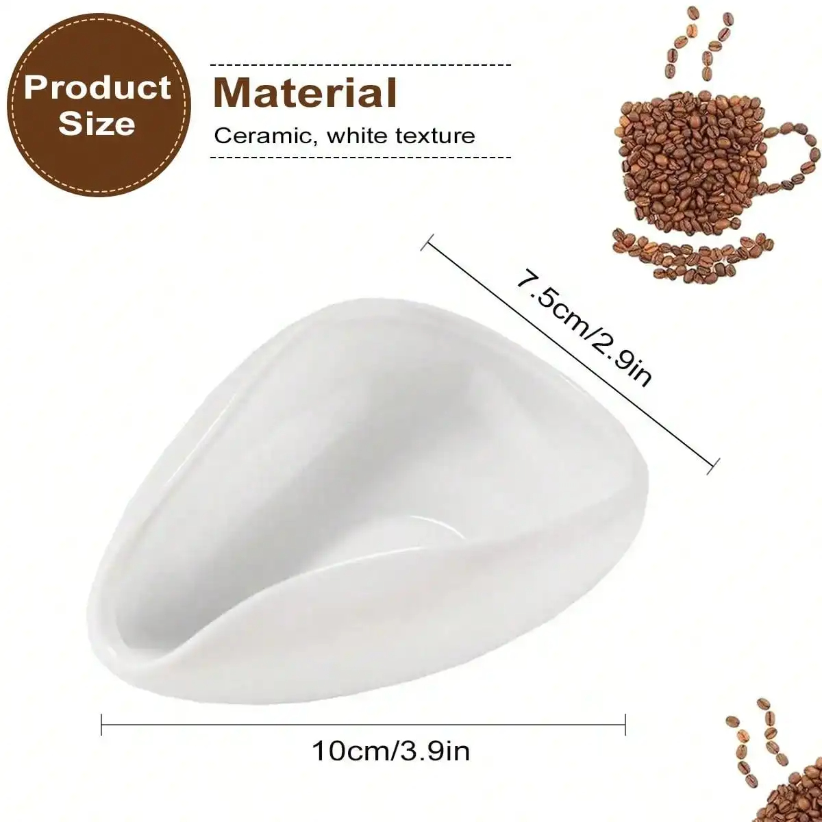 Leeseph Coffee Beans Dosing Cu - Mug Tea Coffee ulasan dan harga