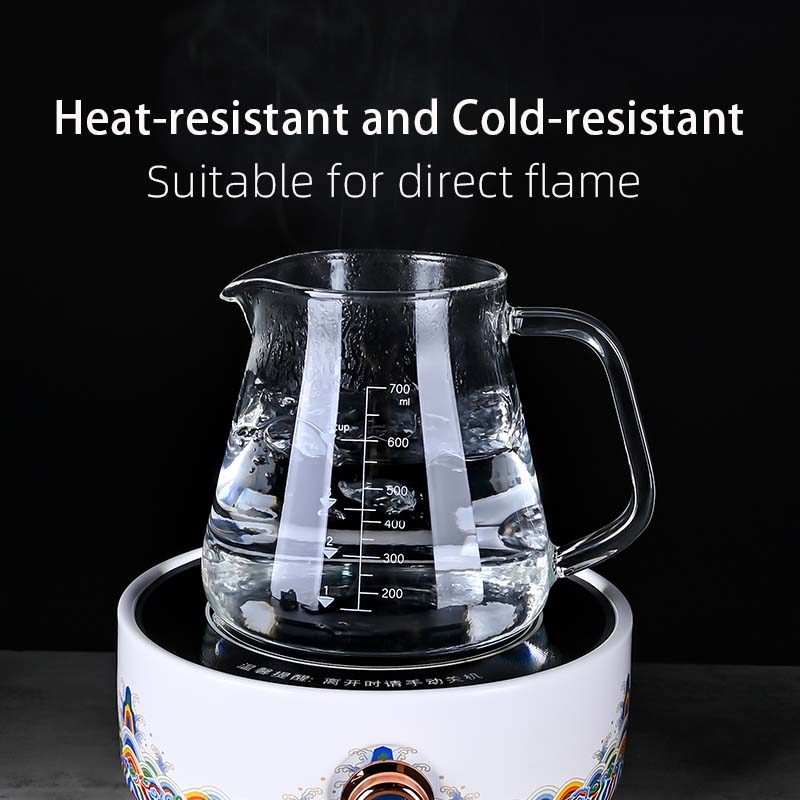 New High Borosilicate 700ml  G - Coffee Tea Pots ulasan dan harga