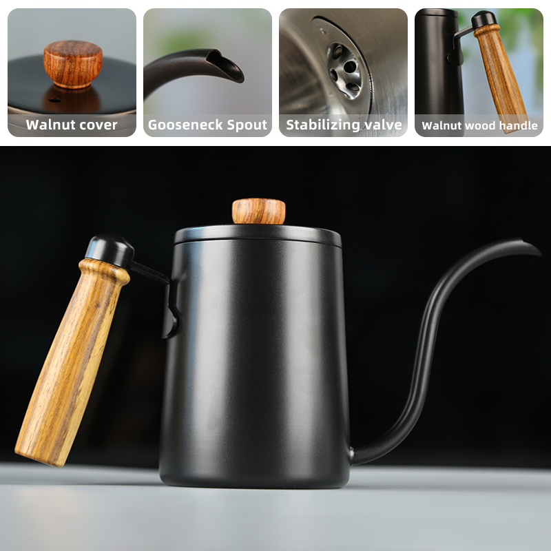 550ML Coffee Pot Milk Frothing - Coffee Tea Pots ulasan dan harga
