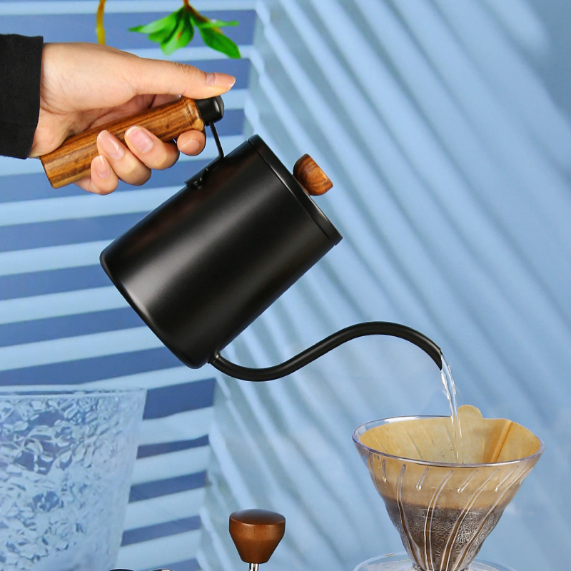 550ML Coffee Pot Milk Frothing - Coffee Tea Pots ulasan dan harga
