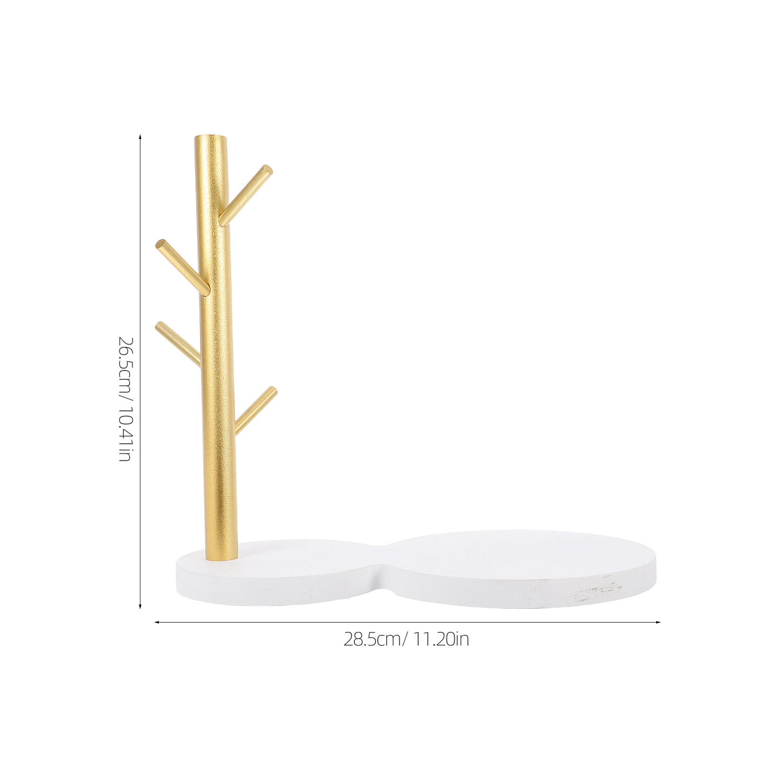 Wooden Tea Cup Storage Rack Ea - Mug Tea Coffee ulasan dan harga