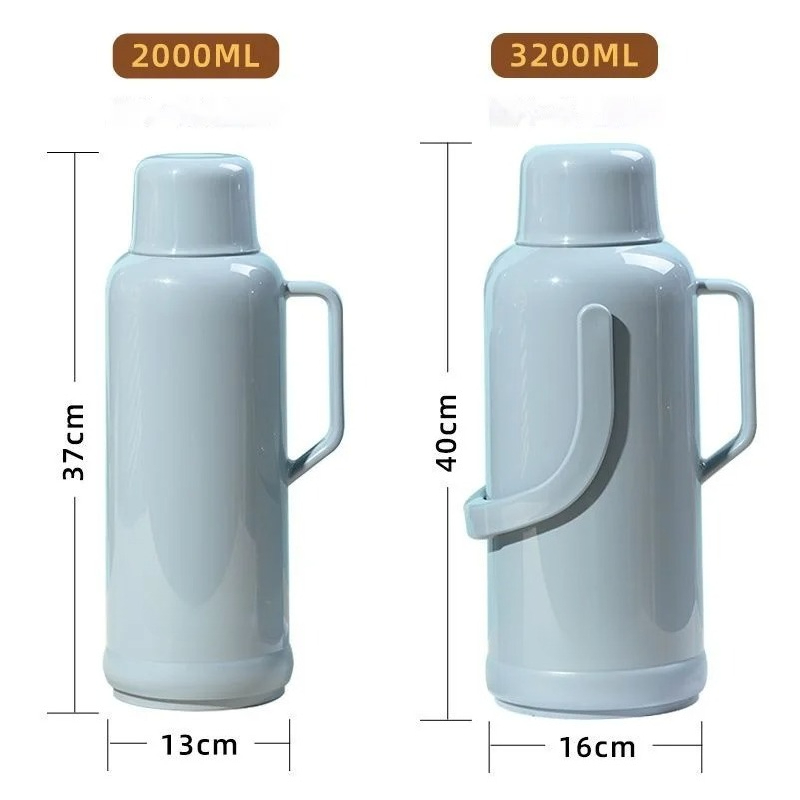 Large Capacity Vacuum Thermos  - Coffee Tea Gardens ulasan dan harga