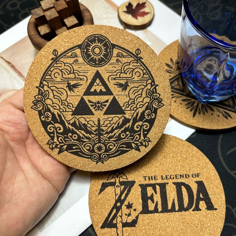 Zelda Coaster Cartoon Anime Ro - Coffee Tea Japan ulasan dan harga