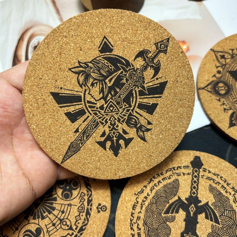 Zelda Coaster Cartoon Anime Ro - Coffee Tea Japan ulasan dan harga