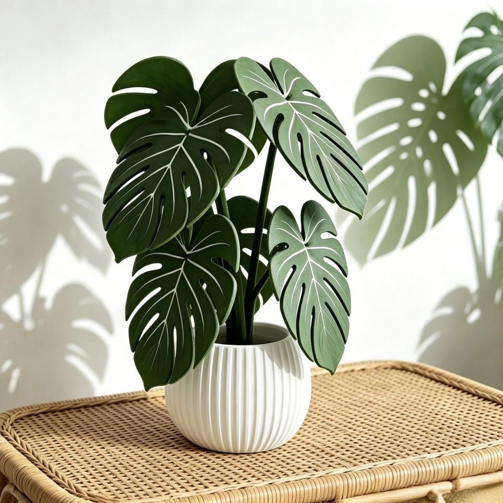 Artificial Leaf Coaster Fake G - Coffee Tea Green ulasan dan harga