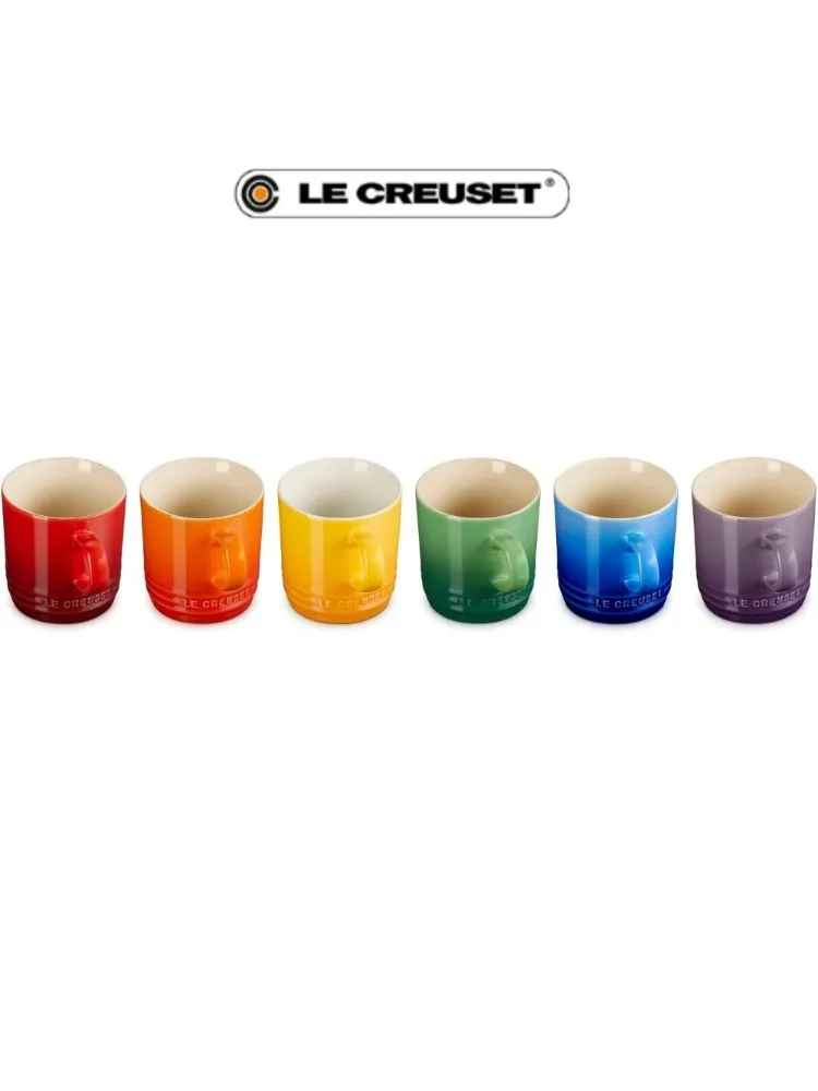 Le Creuset Rainbow Stoneware C - Mug Tea Coffee ulasan dan harga