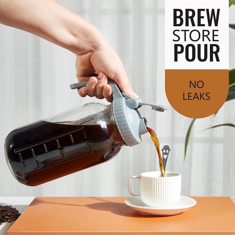 Cold Brew Coffee Maker Jar 64O - Cold Brew Jar ulasan dan harga