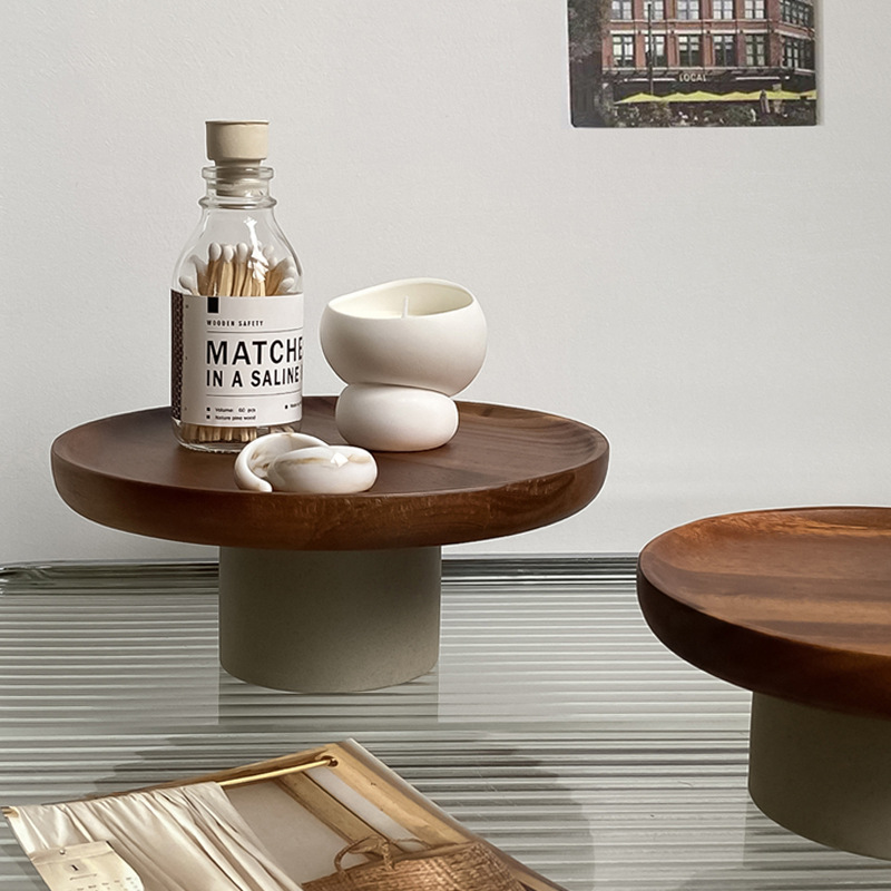 Nordic Wood Storage Tray Coffe - Coffee Tea Japan ulasan dan harga