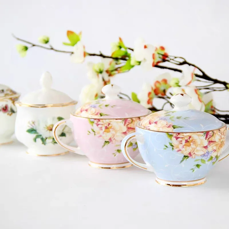 European Style Sugar Bowl for  - Coffee Tea And Sugar Set ulasan dan harga