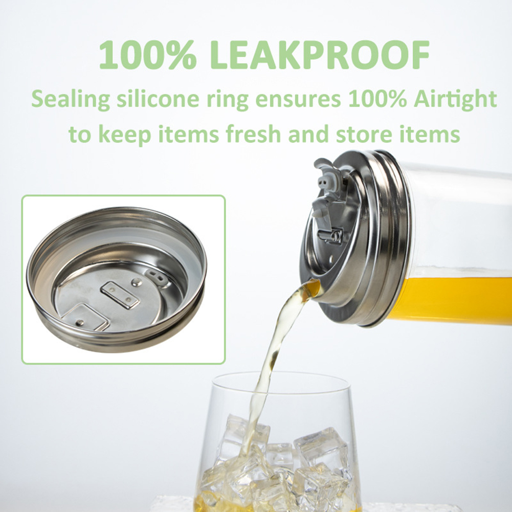 Wide Mouth Mason-jar Lids Stai - Cold Brew Jar ulasan dan harga